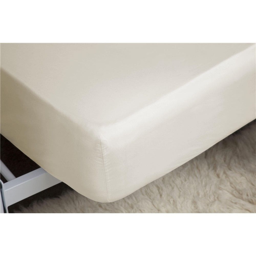 Belledorm 200TC Egyptian Cotton Ivory 30cm Deep Fitted Sheet