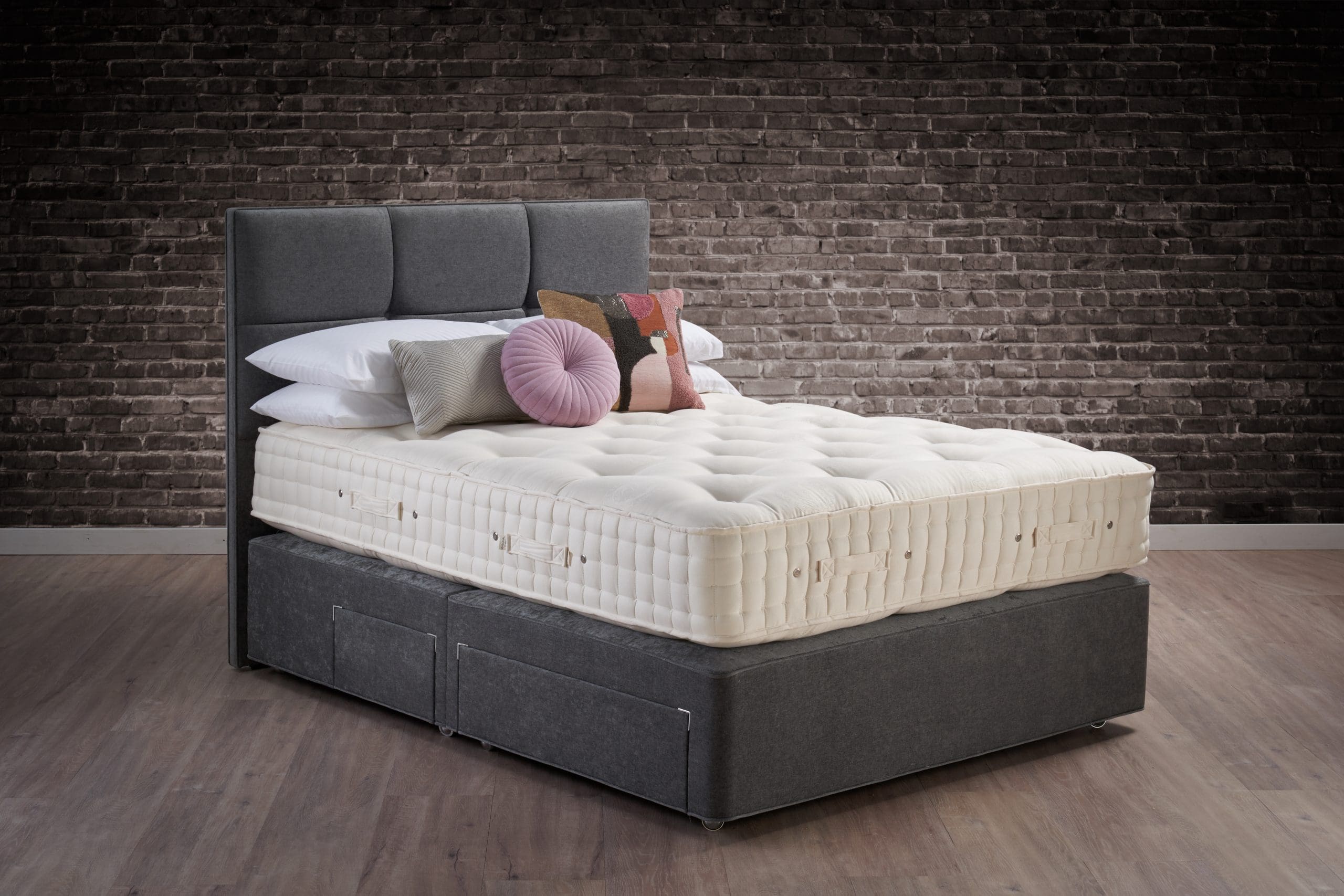 Hypnos Wool Origins 10 Deep Platform Top Divan Set - Image 3