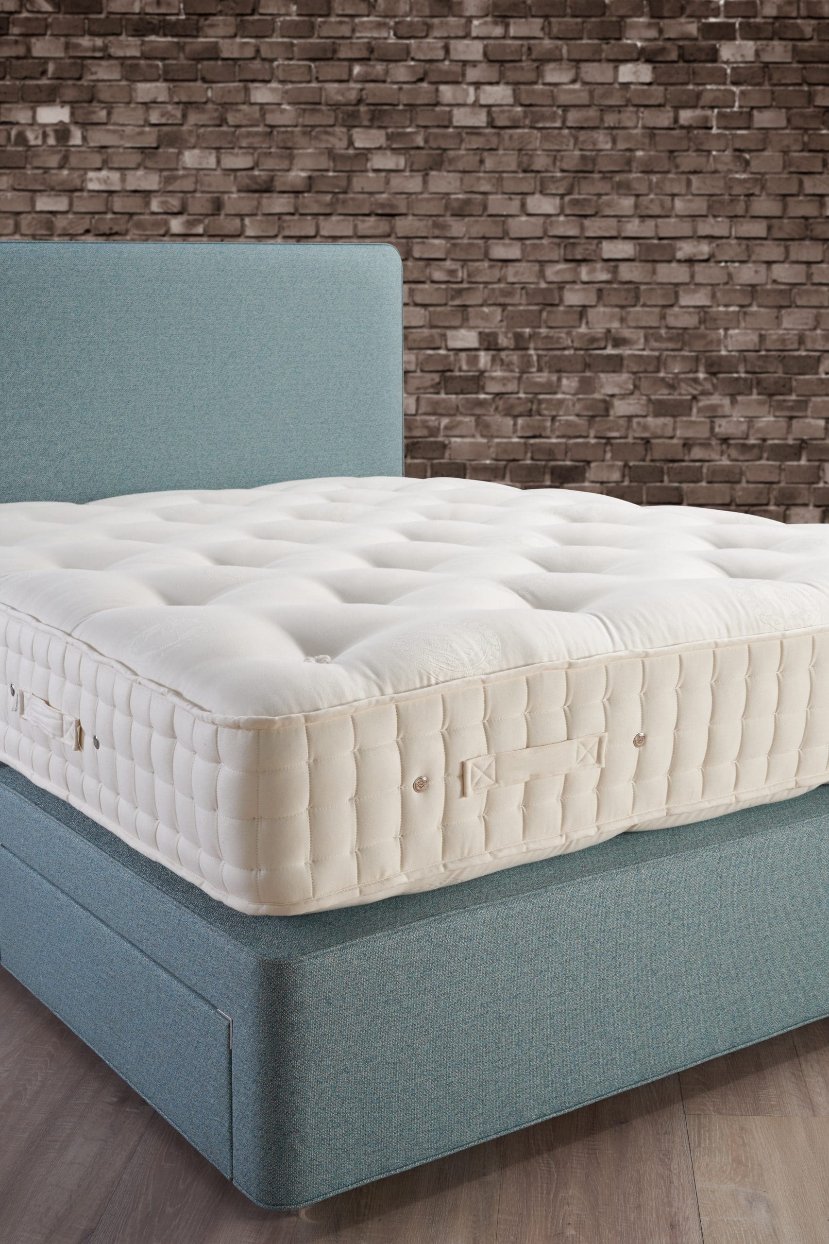 Hypnos Wool Origins 6 Deep Pocket Firm Edge Divan Set