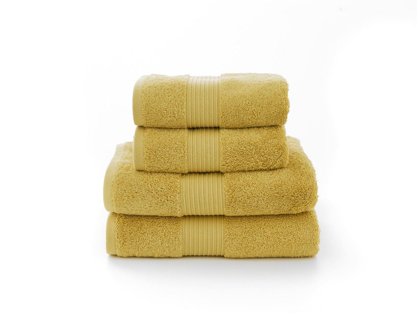 Deyongs Bliss Pima Cotton Mustard Guest Towel - Image 2