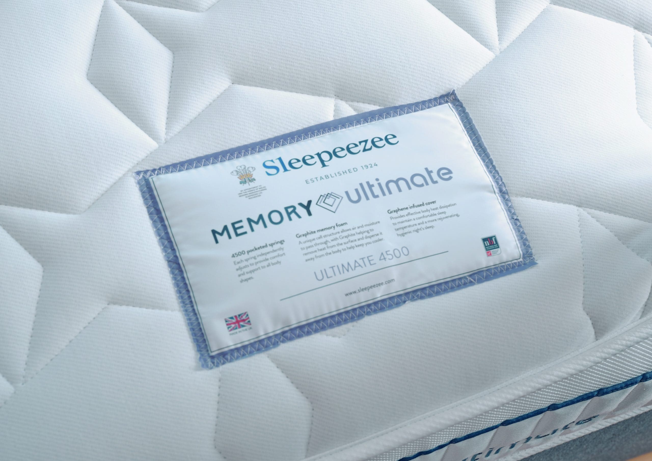 Sleepeezee Memory Ultimate 4500 Divan Set - Image 4
