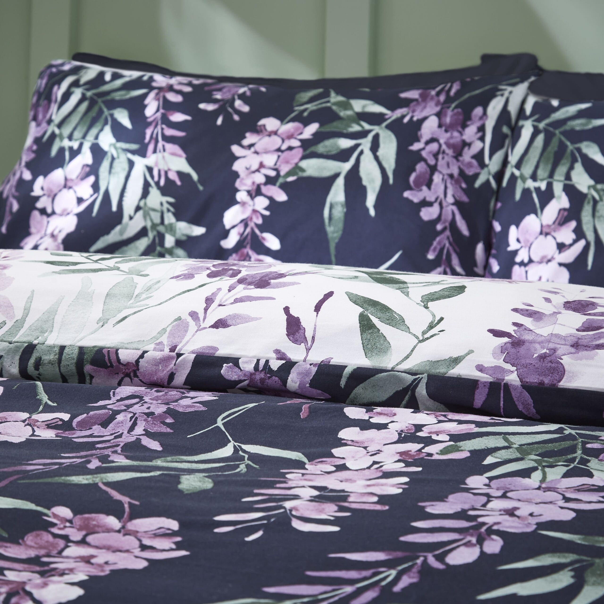 Catherine Lansfield Wisteria Duvet Set King - Image 3