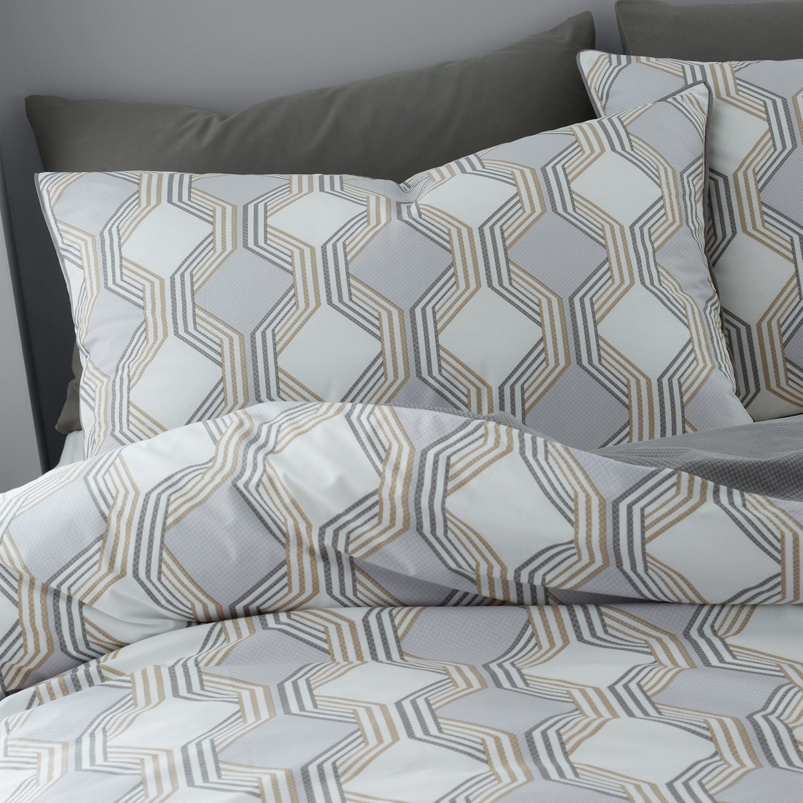 Bianca Atticus Geometric Duvet Set Superking - Image 3
