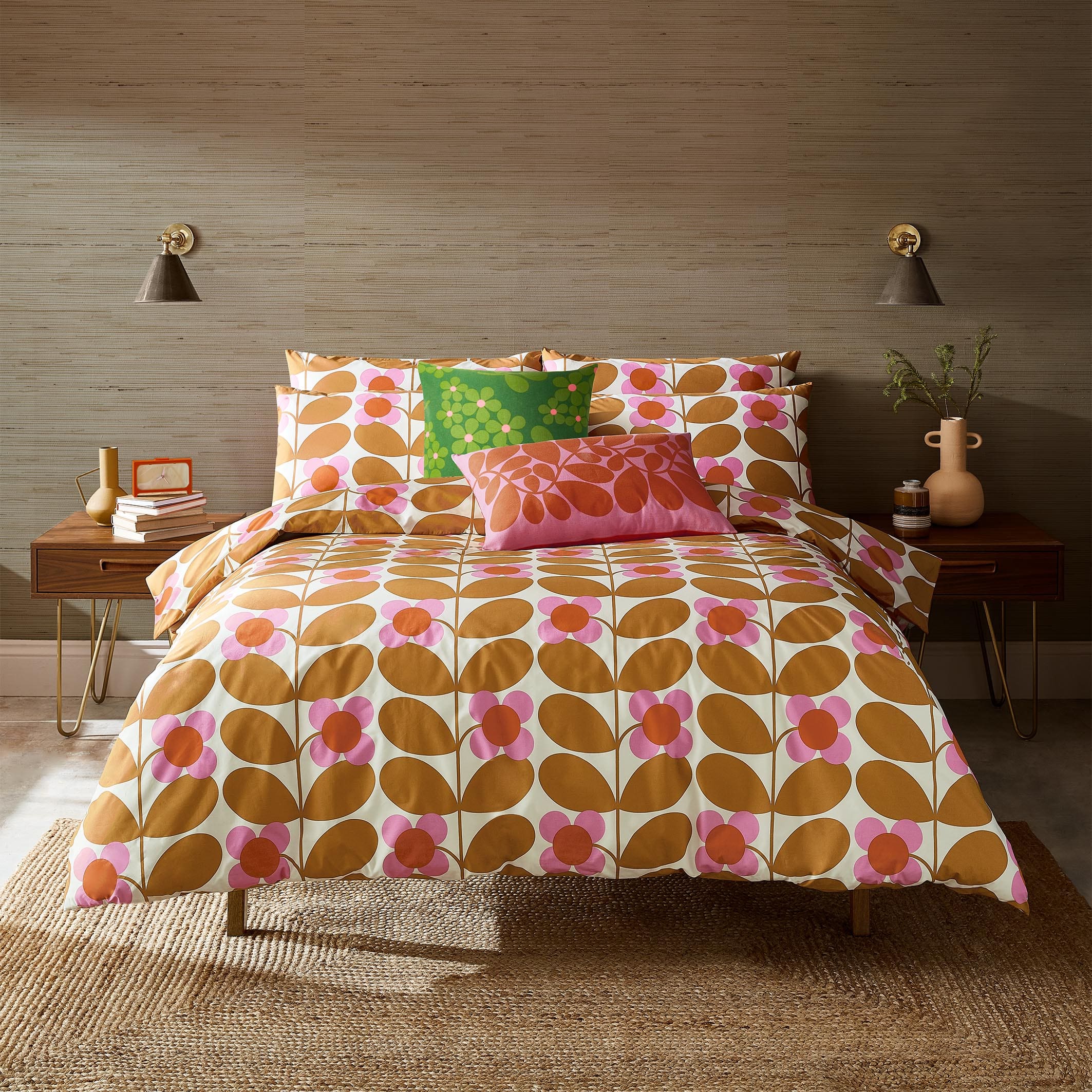 Orla Kiely Stem Bloom Duvet Set Superking