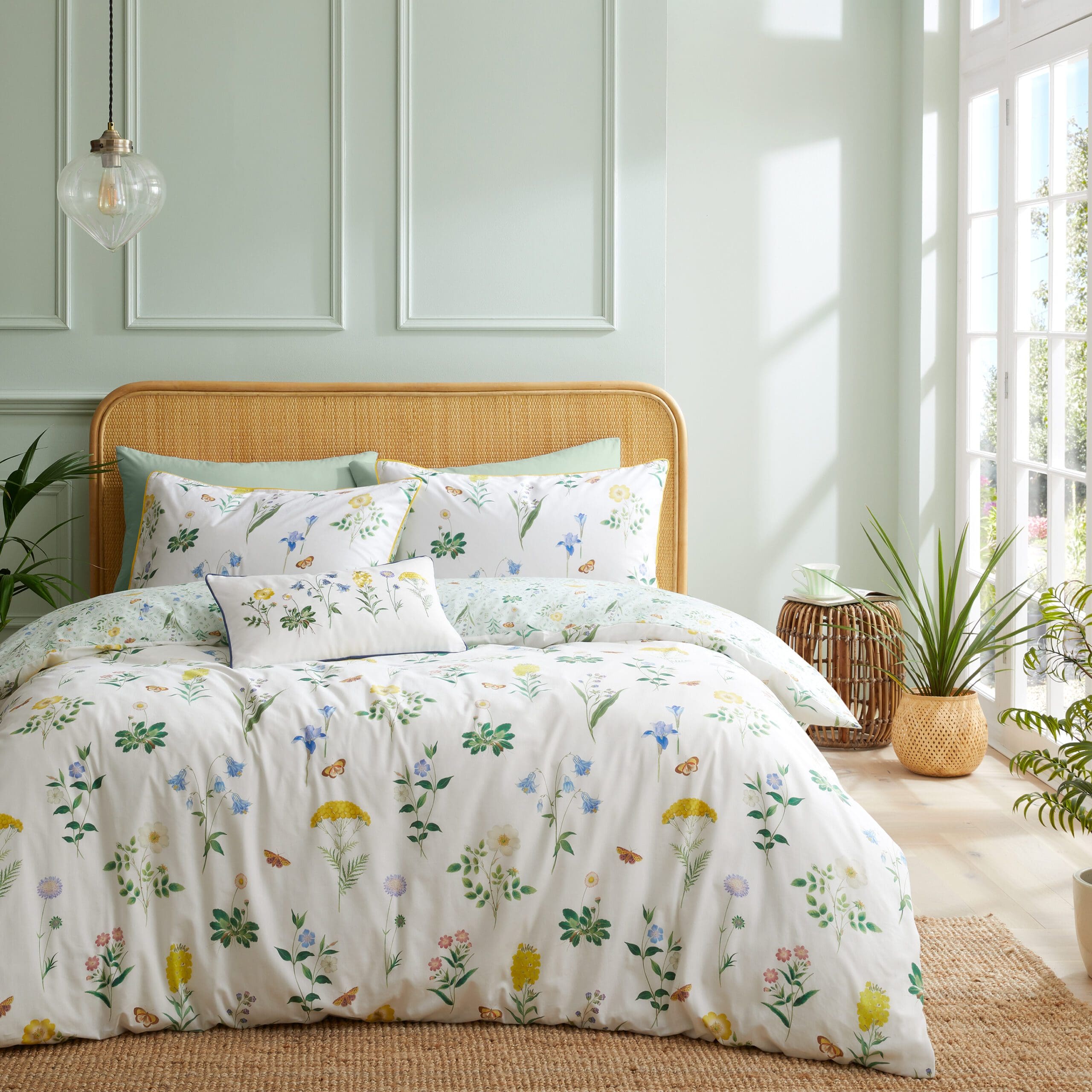 RHS Botanical Cottage Garden Duvet Set Superking