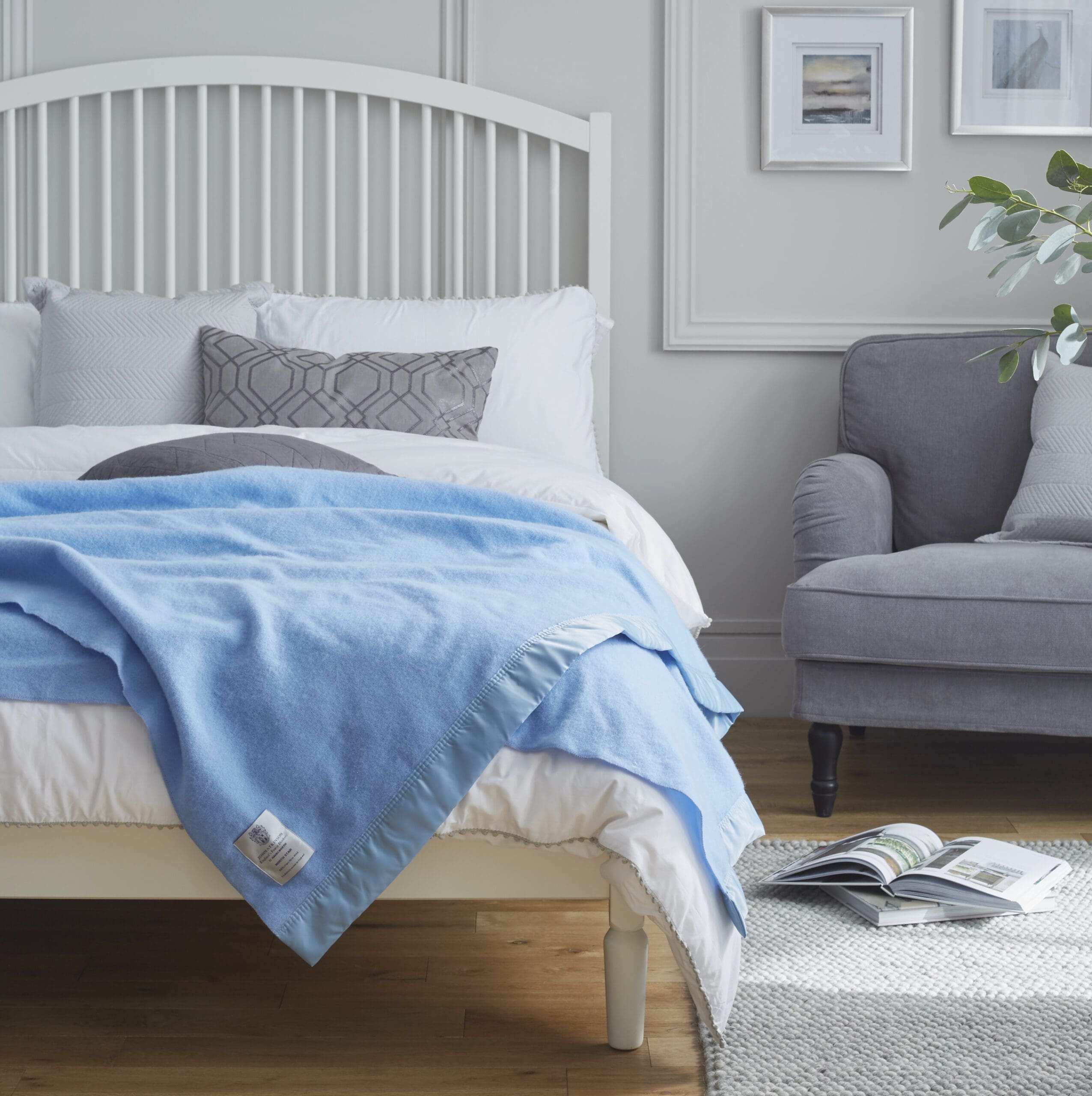 John Atkinson by Hainsworth Pure Wool Blanket – North Star - Image 4