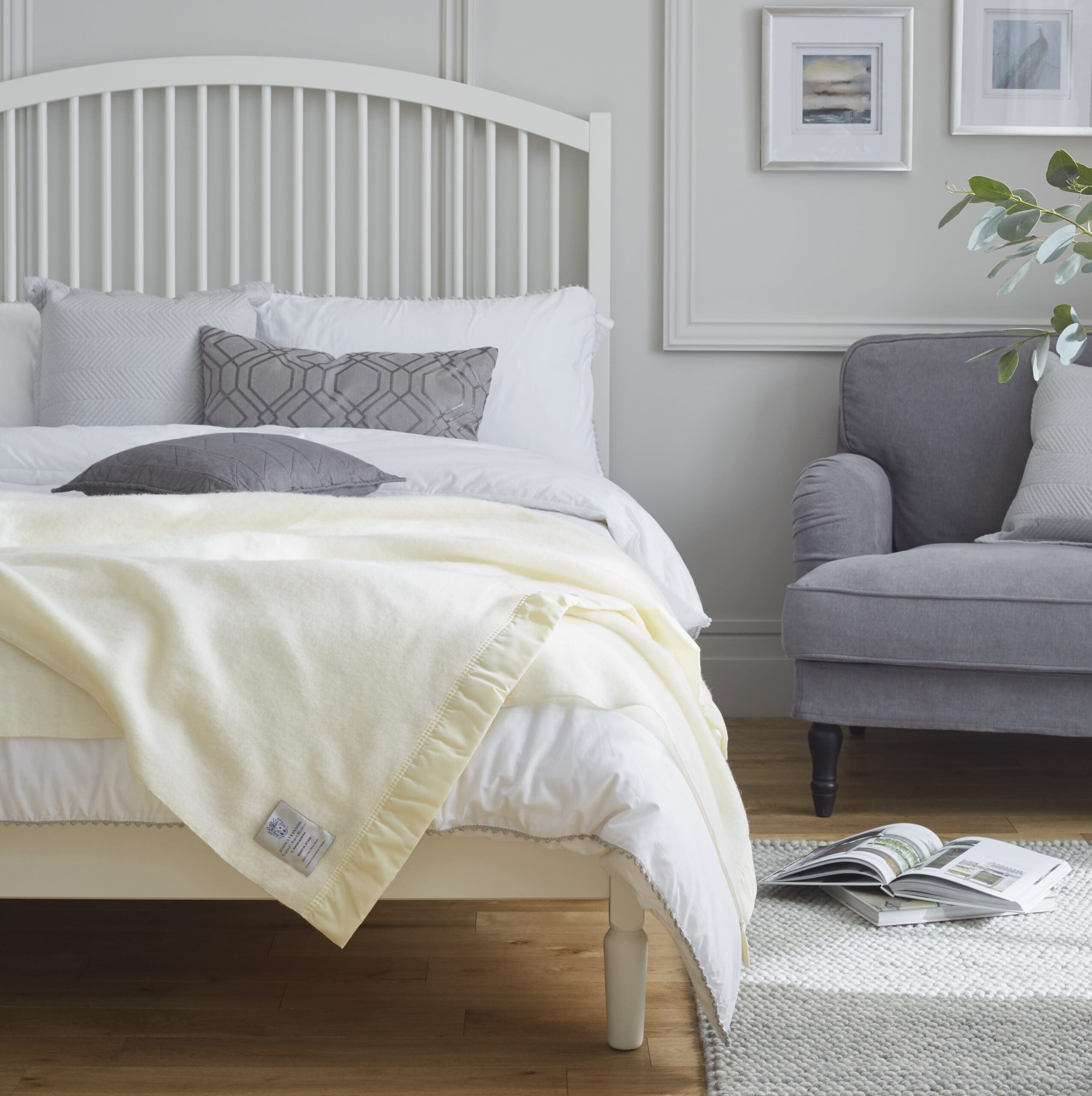 John Atkinson by Hainsworth Pure Wool Blanket – North Star