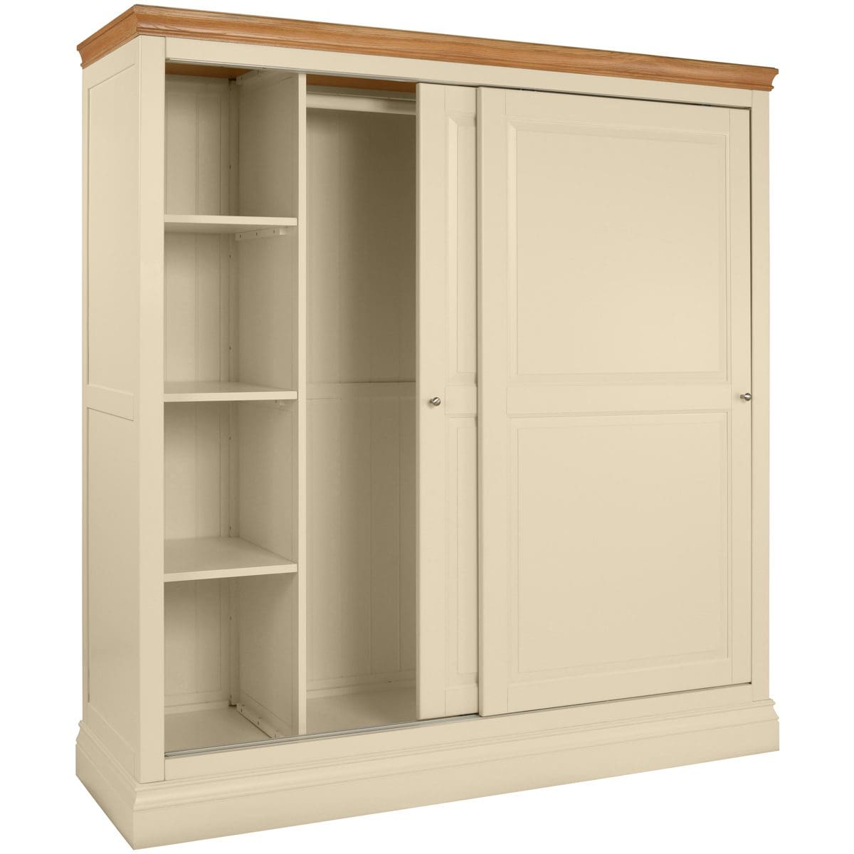 Maine Sliding Double Wardrobe - Image 2