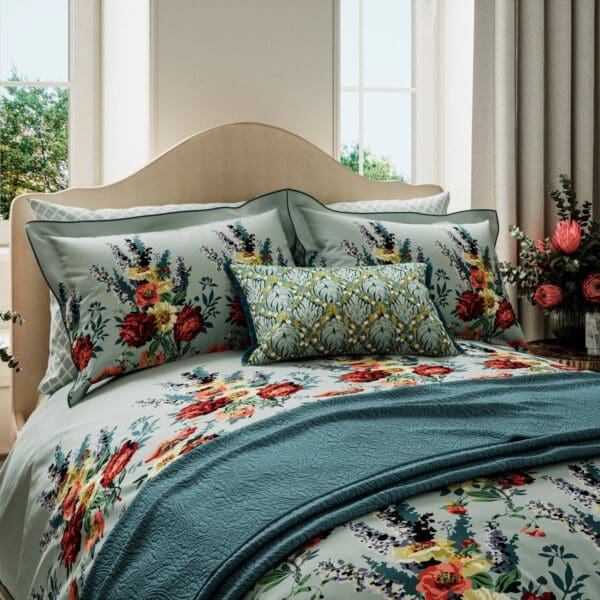V&A Botanical Harmony Duvet Set Single