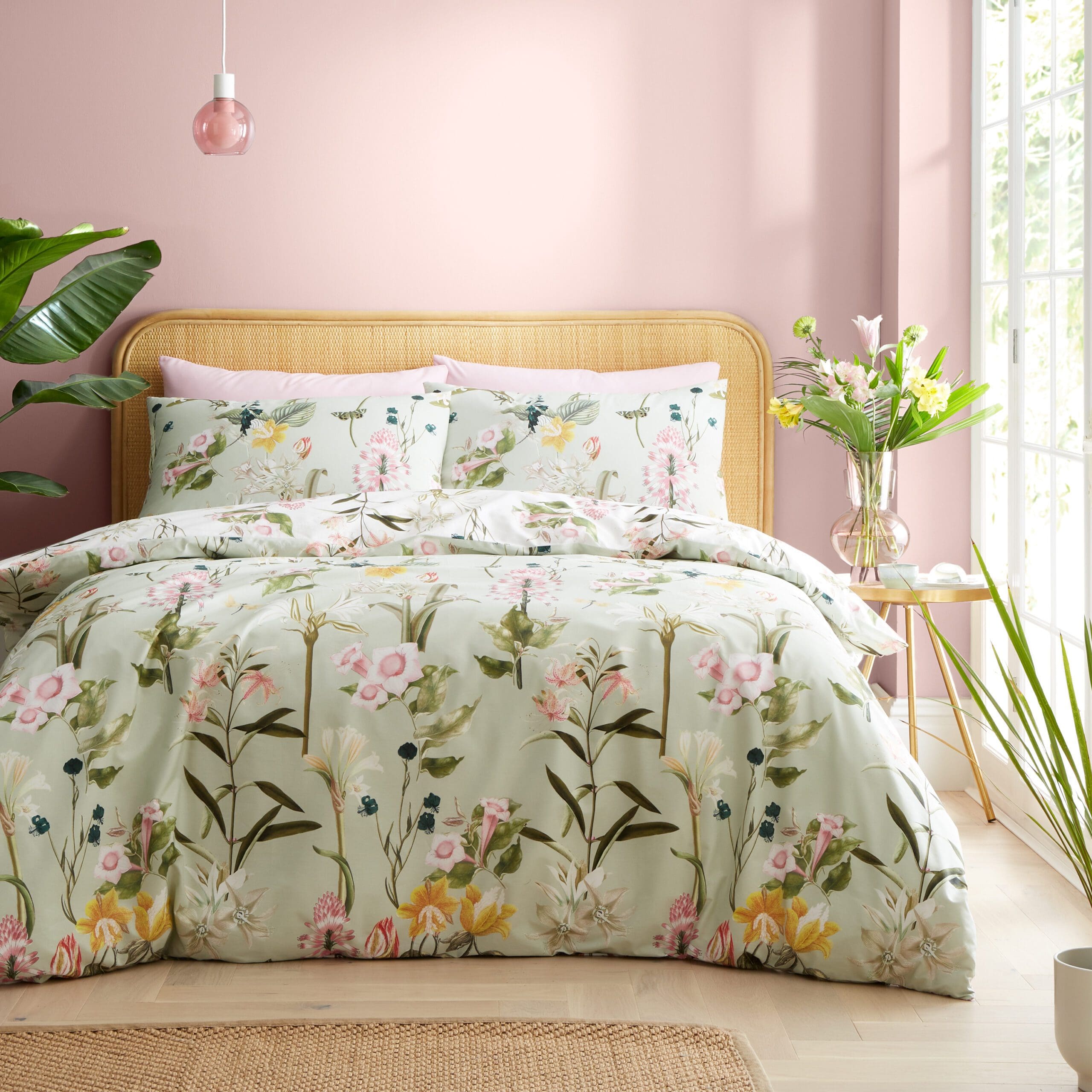 RHS Exotic Floral Duvet Set Superking