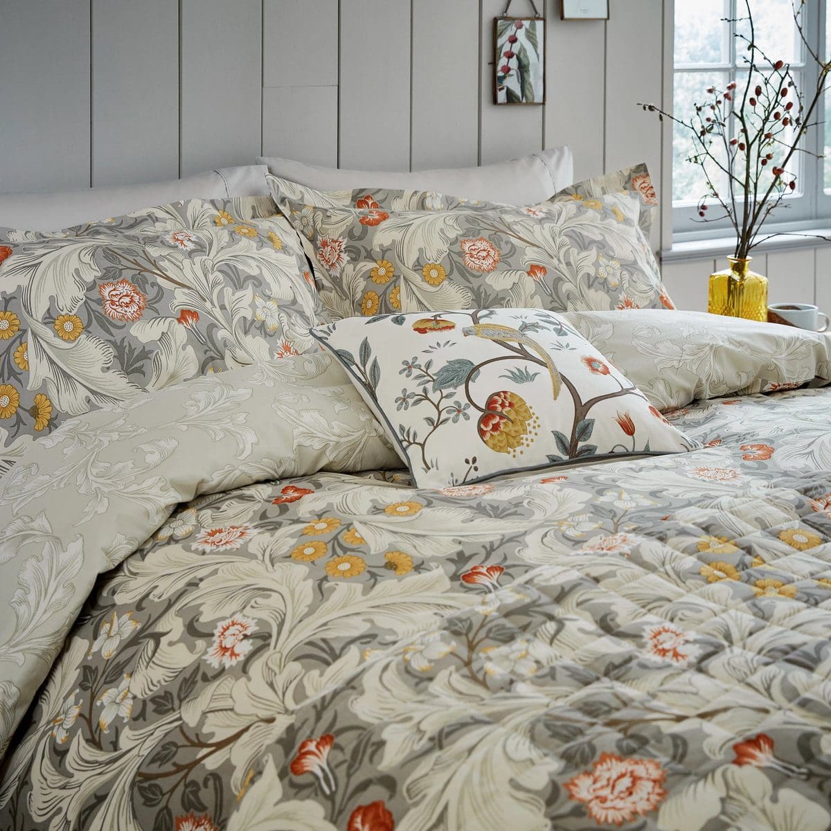 Morris & Co Leicester Duvet Set Superking - Image 2