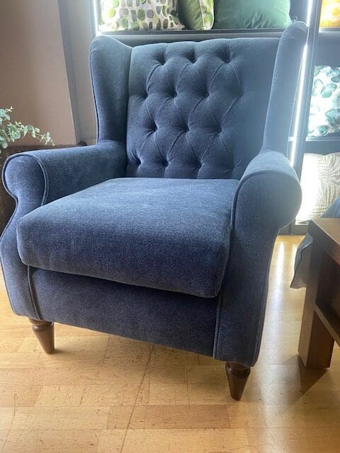 Ex Display - Alpha Design Livingstone Buttoned Arm Chair