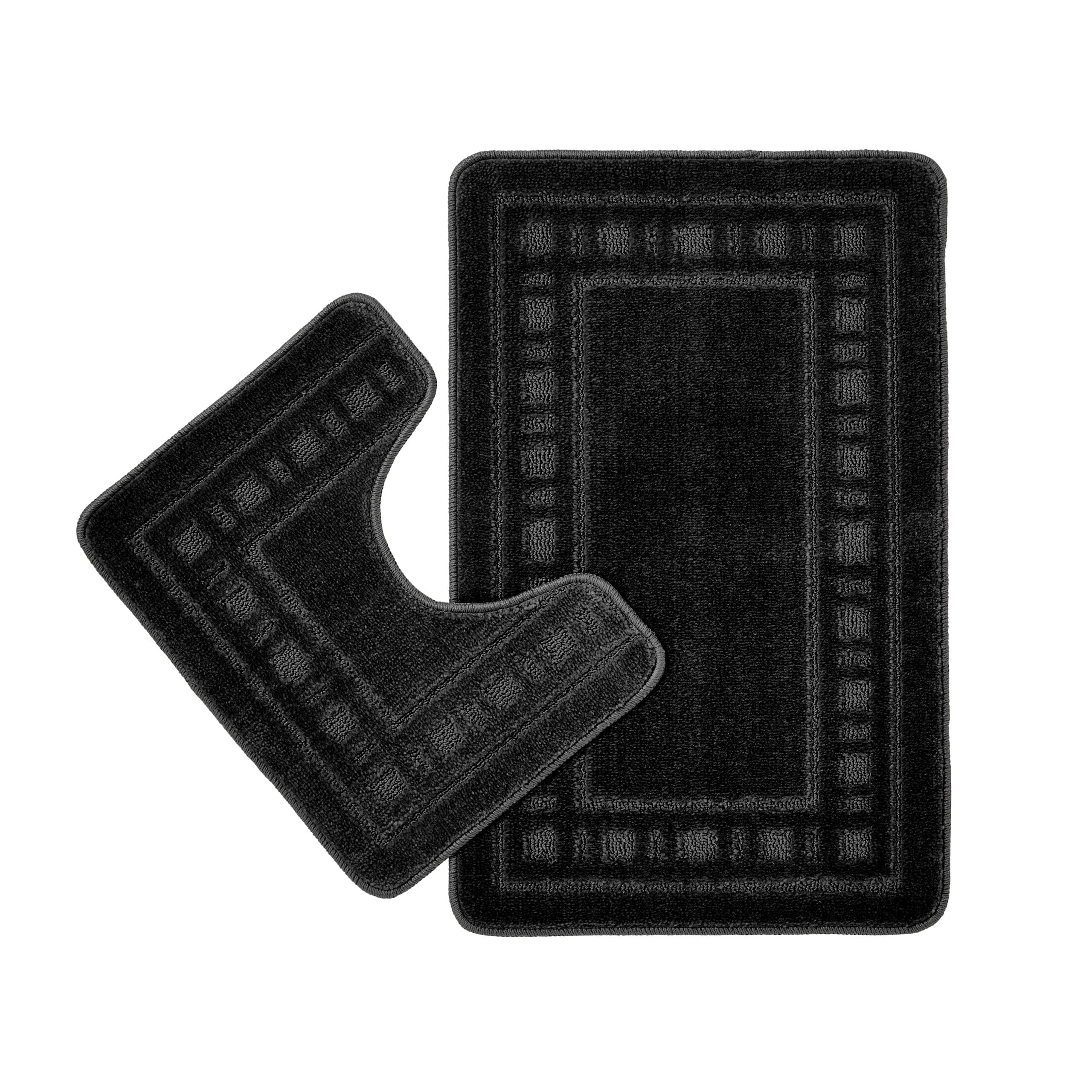 Catherine Lansfield Armoni Bath Set in Black - Image 4