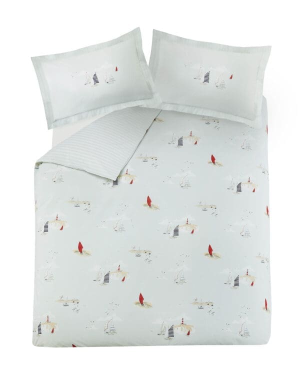 Sophie Allport Coastal Boats Duvet Set King - Image 4