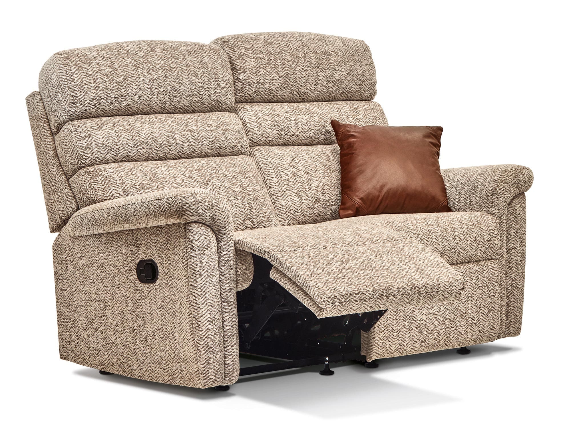 Sherborne Comfi-sit 2-Seater Powered Reclining Settee in Fabric - Image 2