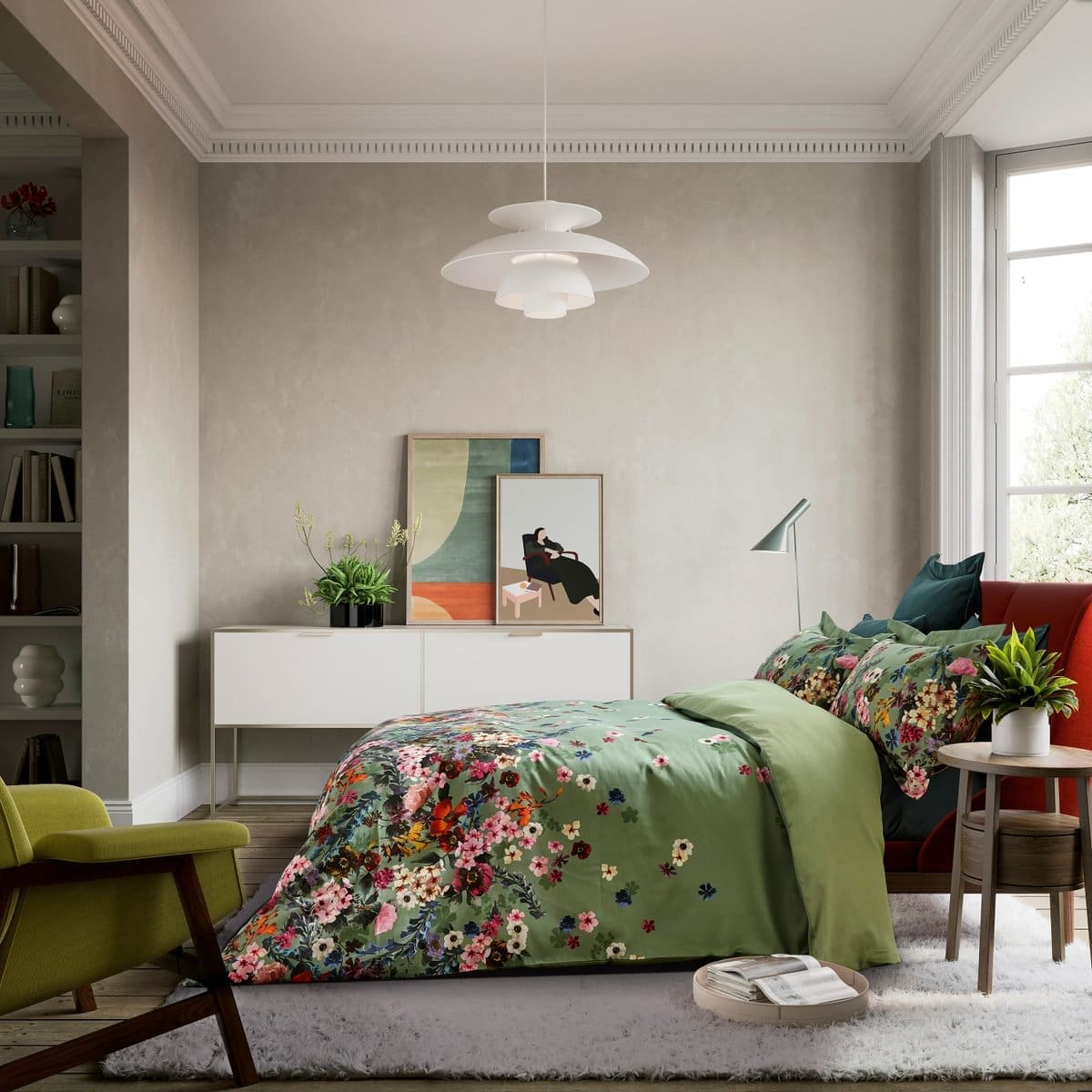 Ted Baker Antiquity Border Duvet Set Double