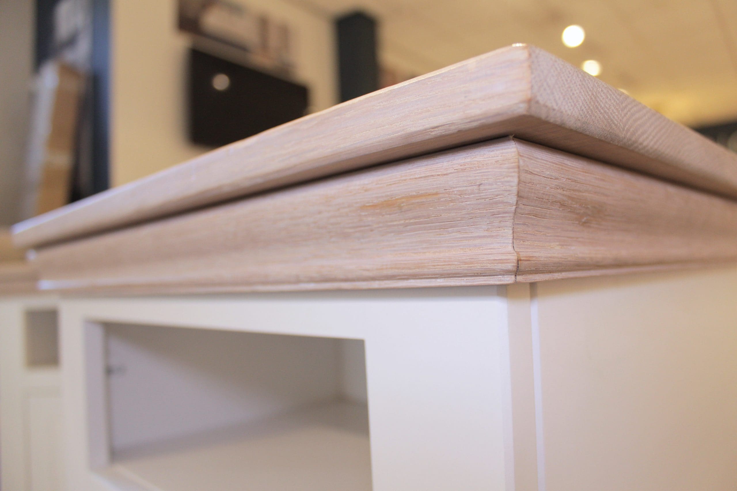 Ex Display - New England Small One Door Open Shelf Bedside Cabinet - Image 3