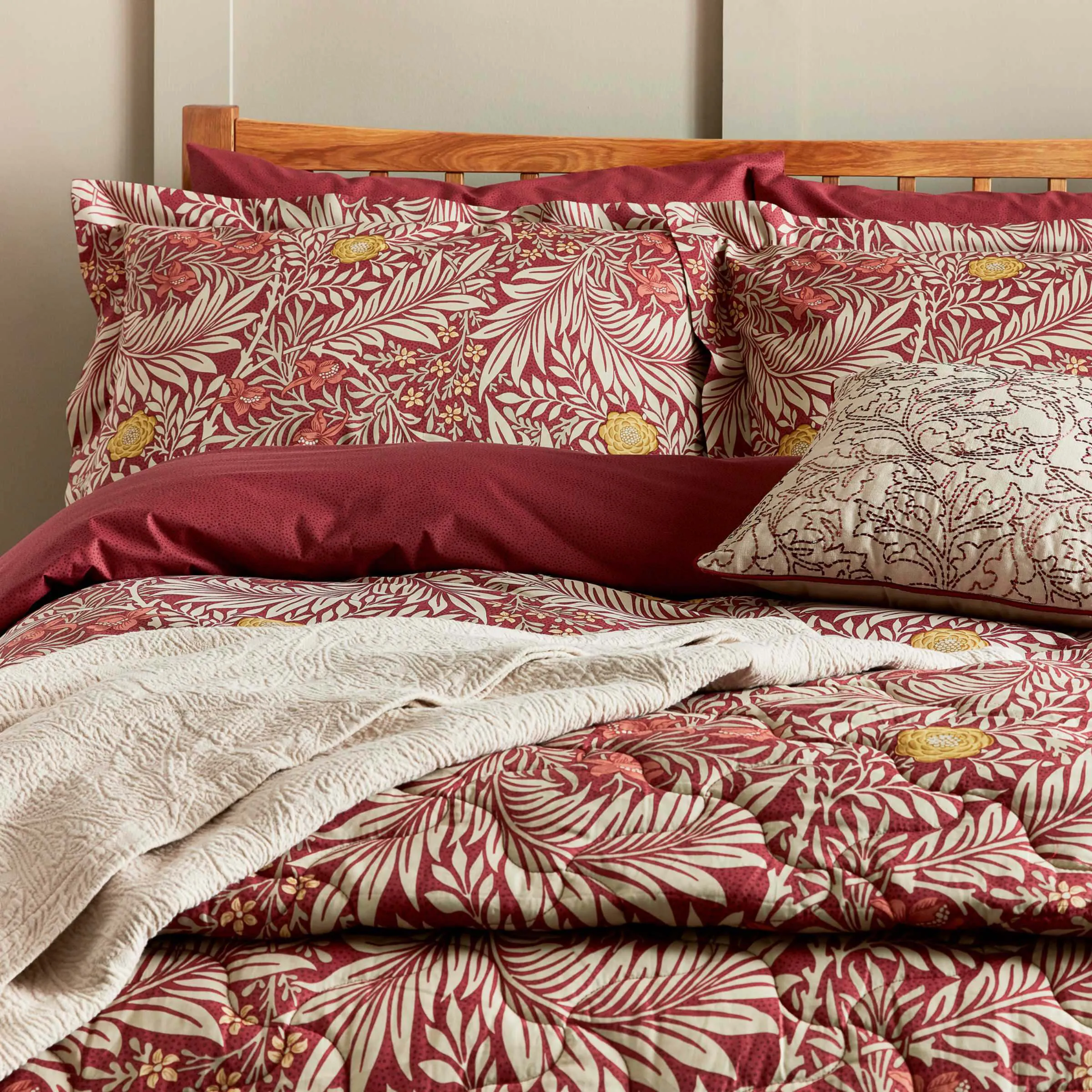 Morris & Co Larkspur Duvet Set King - Image 2